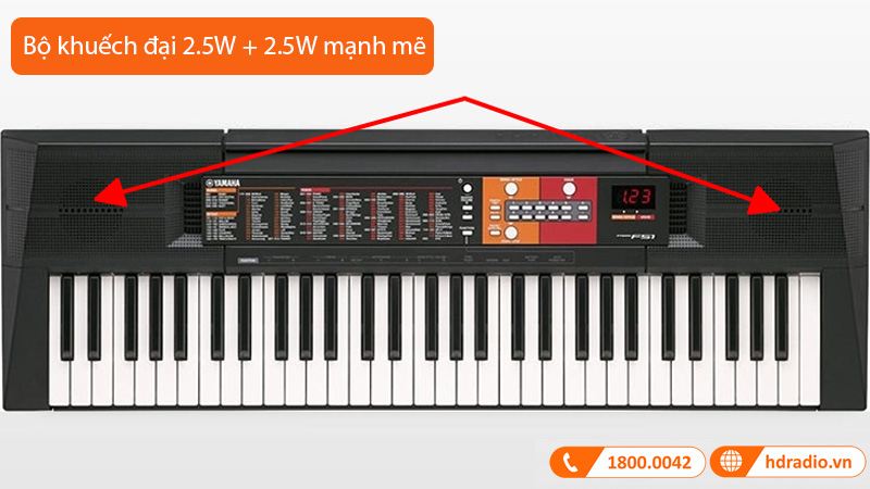 Đàn Organ Yamaha PSR F51