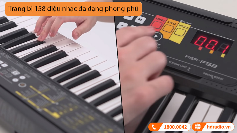 Đàn Organ Yamaha PSR F52