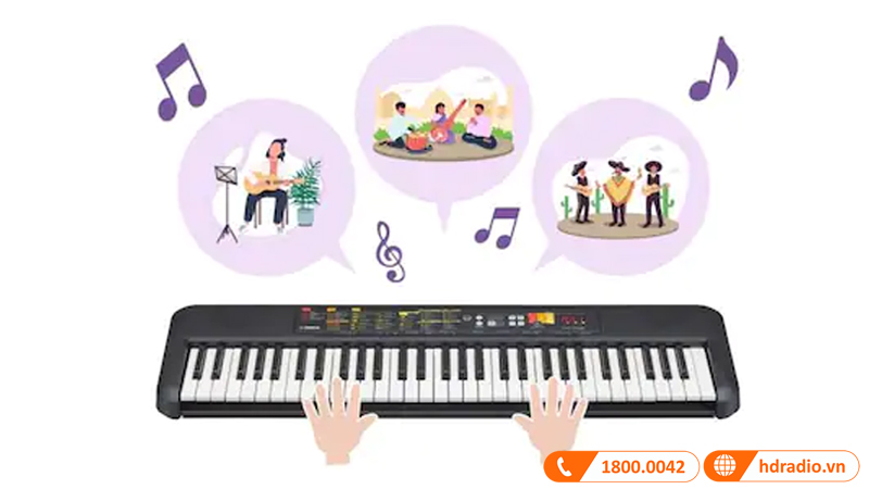 Đàn Organ Yamaha PSR F52