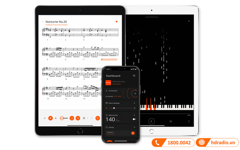 Đàn Piano Roland GP-3, grand piano điện-2