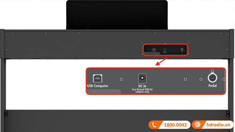 Đàn Piano Roland RP-107, piano điện-18