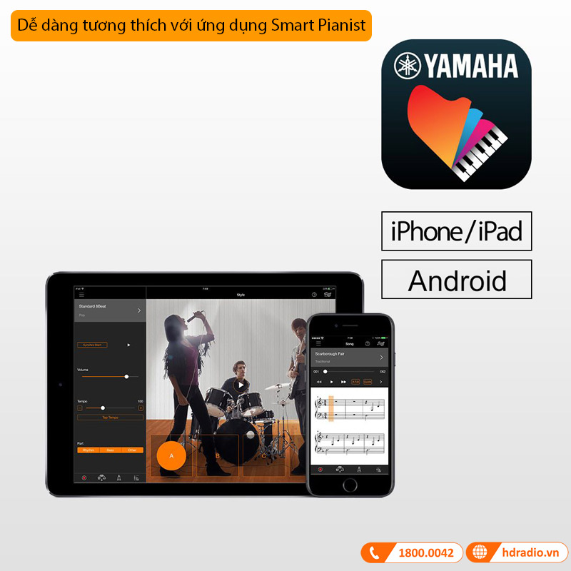 Đàn Piano Yamaha YDP-165