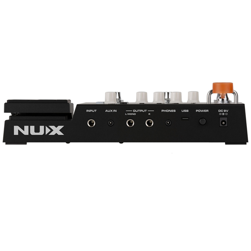 Phơ Guitar Nux MG-400, 10 khối tín hiệu độc lập, độ phân giải IR 512 mẫu, AUX IN, USB-2