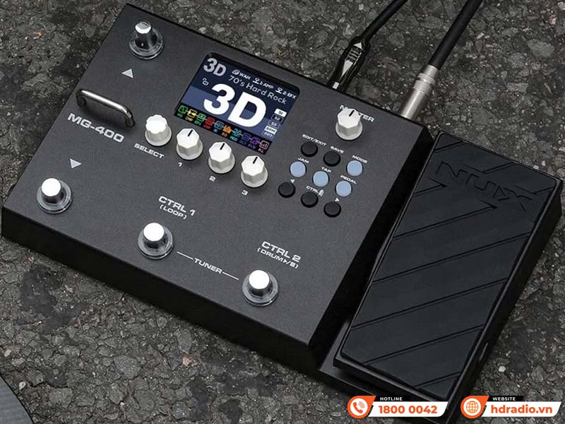 Phơ Guitar Nux MG-400