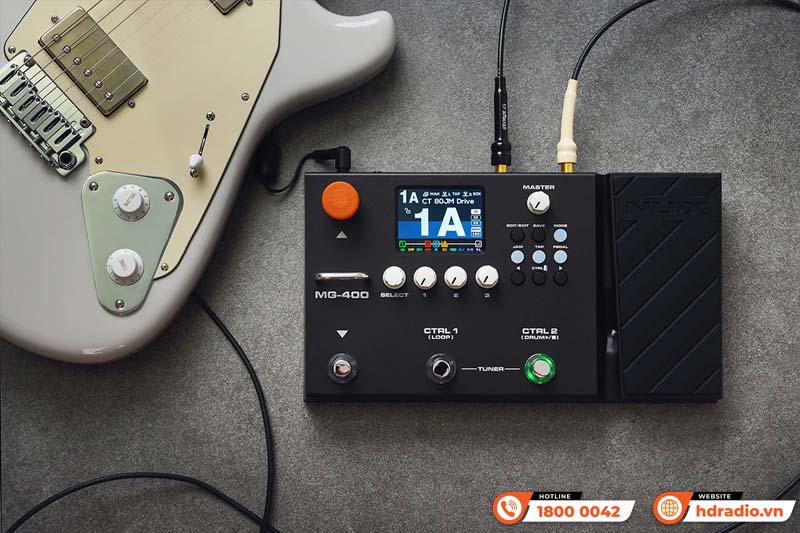 Phơ Guitar Nux MG-400