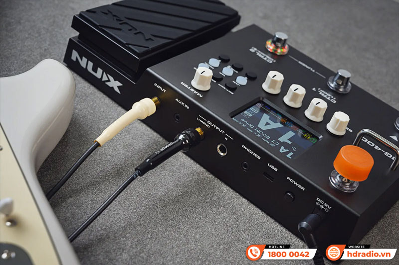 Phơ Guitar Nux MG-400