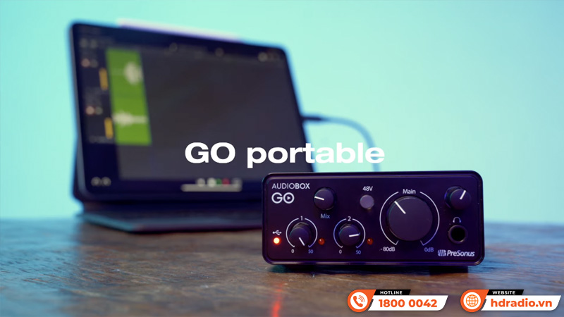 Soundcard PreSonus AudioBox Go