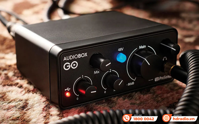 Soundcard PreSonus AudioBox Go