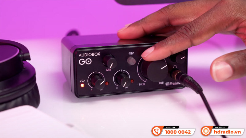 Soundcard PreSonus AudioBox Go