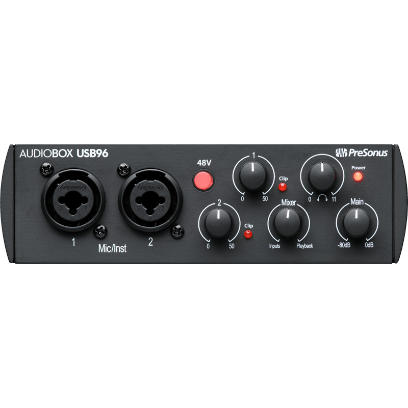 Soundcard PreSonus AudioBox USB 96 25th Anniversary Edition, Class A, USB 2.0