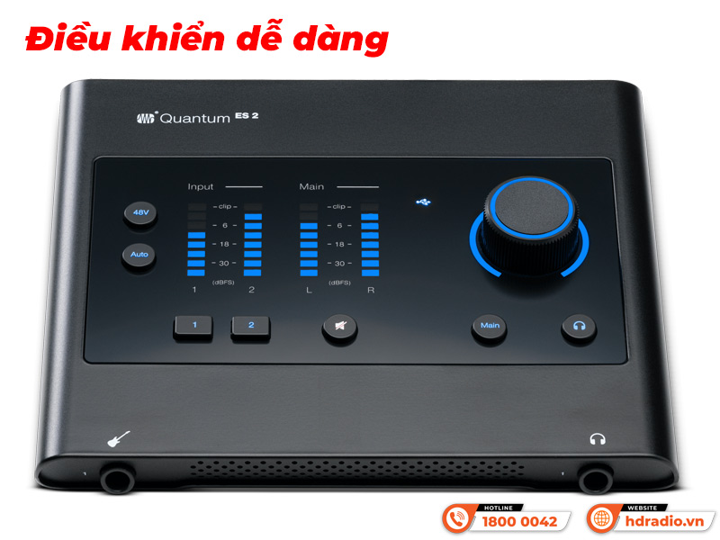 Điều khiển Soundcard PreSonus Quantum ES 2
