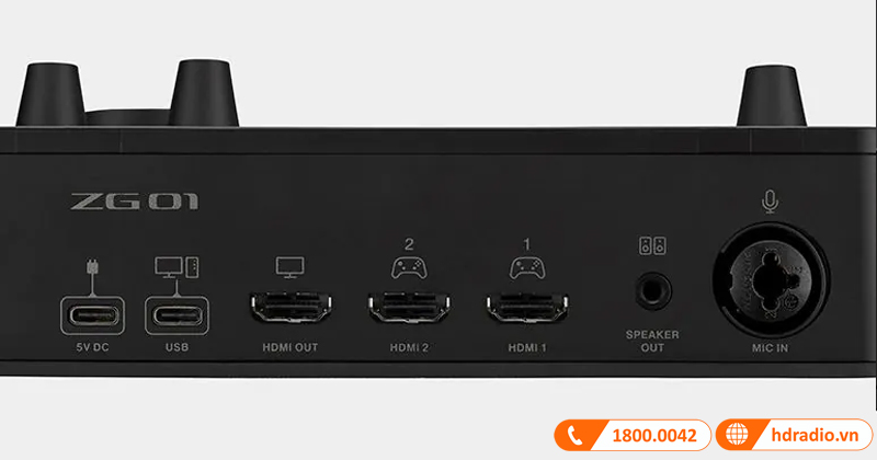 Mixer stream game Yamaha ZG01