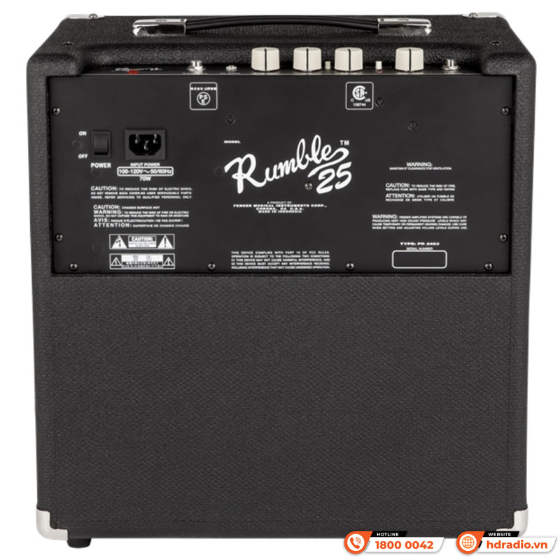 Amply Fender Rumble 25