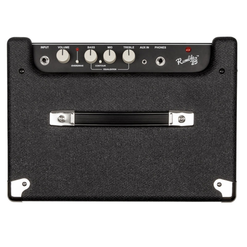 Amply Fender Rumble 25, 1 Kênh, Bass 20cm, 25W, AUX In, Phones Out-4