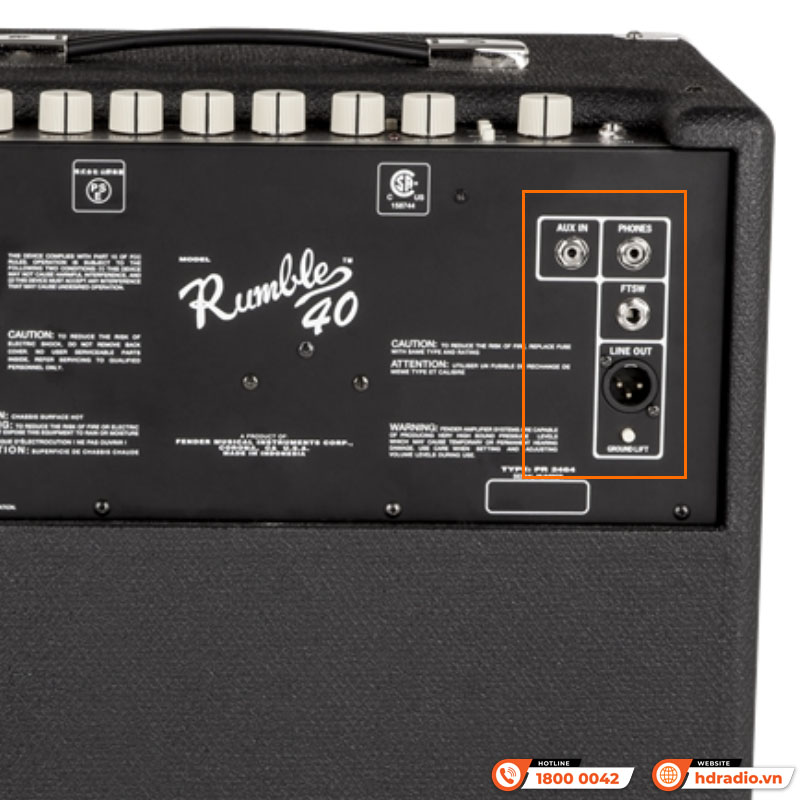 Amply Fender Rumble 40
