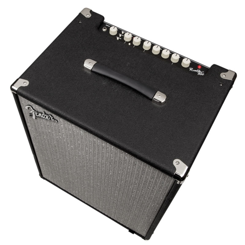 Amply Fender Rumble 500, 1 Kênh, Bass 25cm x 2, 500W, XLR, AUX, Phones Out-6