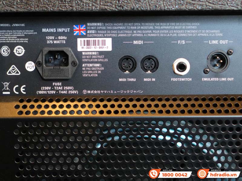 Amply Marshall JVM410 COMBO