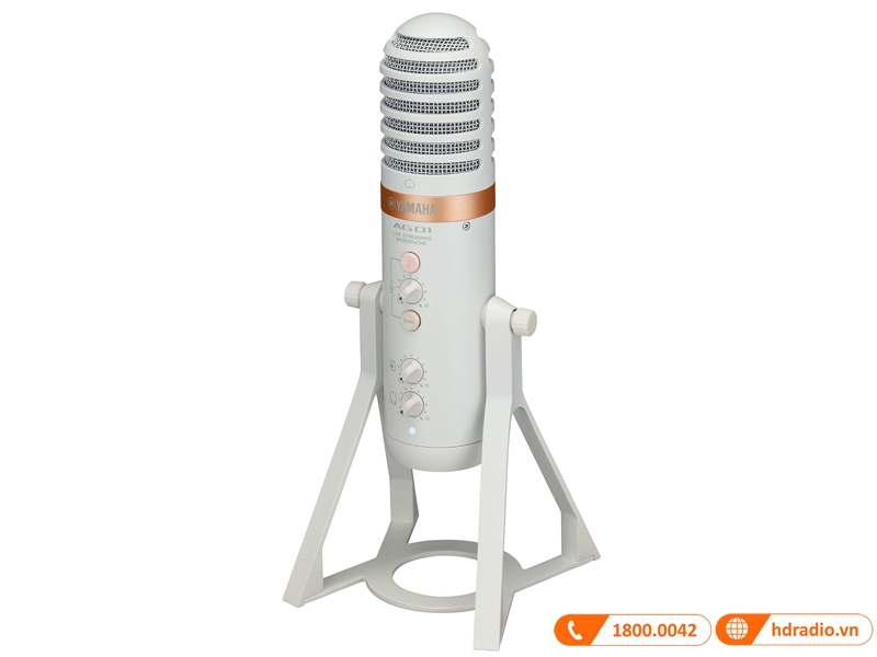Micro Yamaha AG01, thu âm, livestream-2