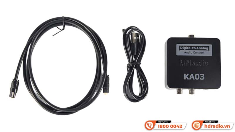 Bộ chuyển đổi âm thanh Digital sang Analog Kiwi KA03