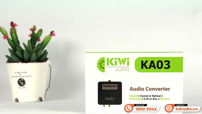 Bộ chuyển đổi âm thanh Digital sang Analog Kiwi KA03