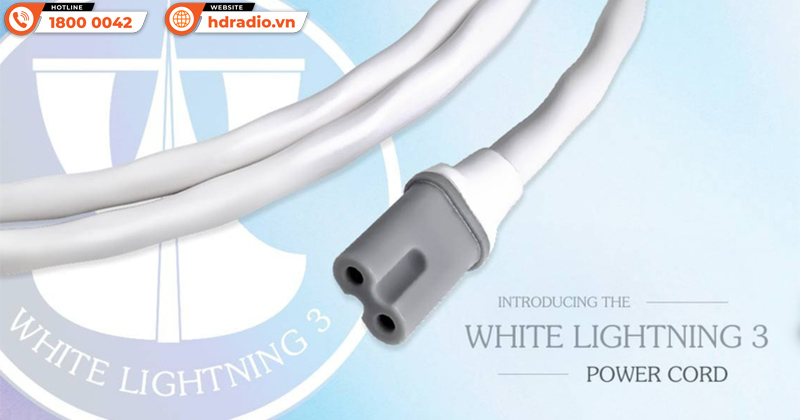 Dây Nguồn Nordost White Lightning 3