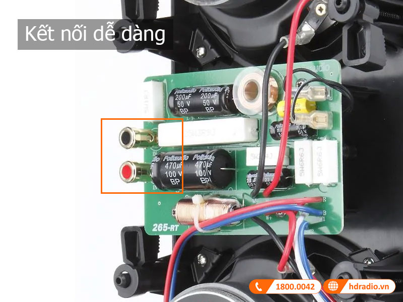 Ket noi Loa Polk Audio 265-RT