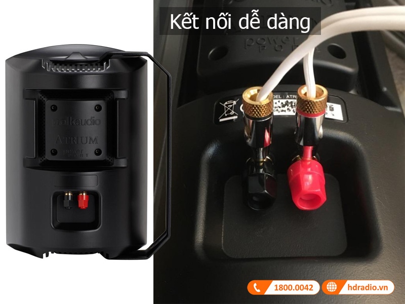 Ket noi Loa Polk Audio Atrium 6