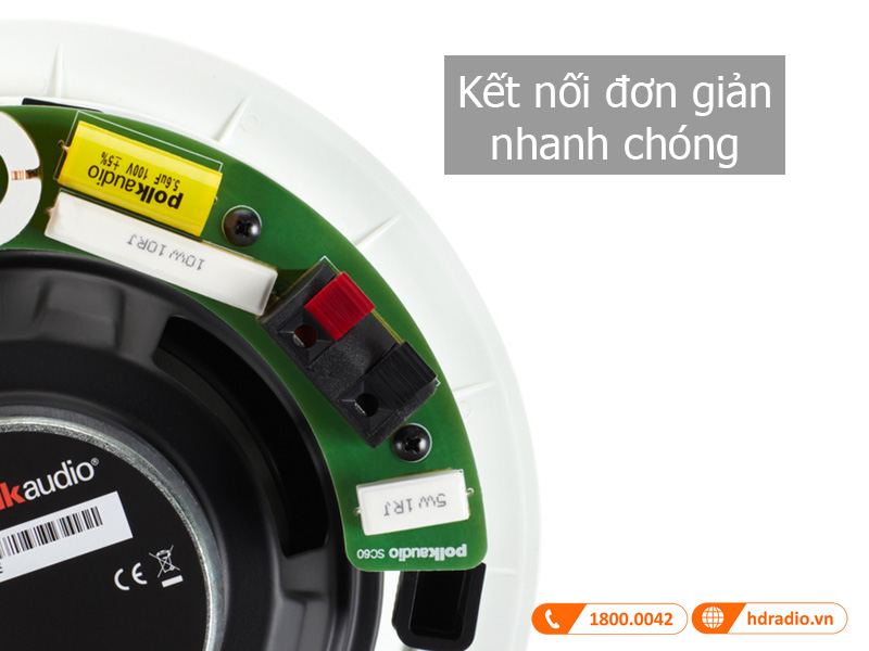 Ket noi Loa Polk Audio SC60