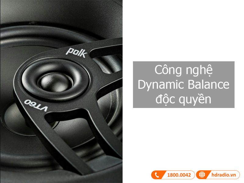 Cong nghe Loa Polk Audio VT60
