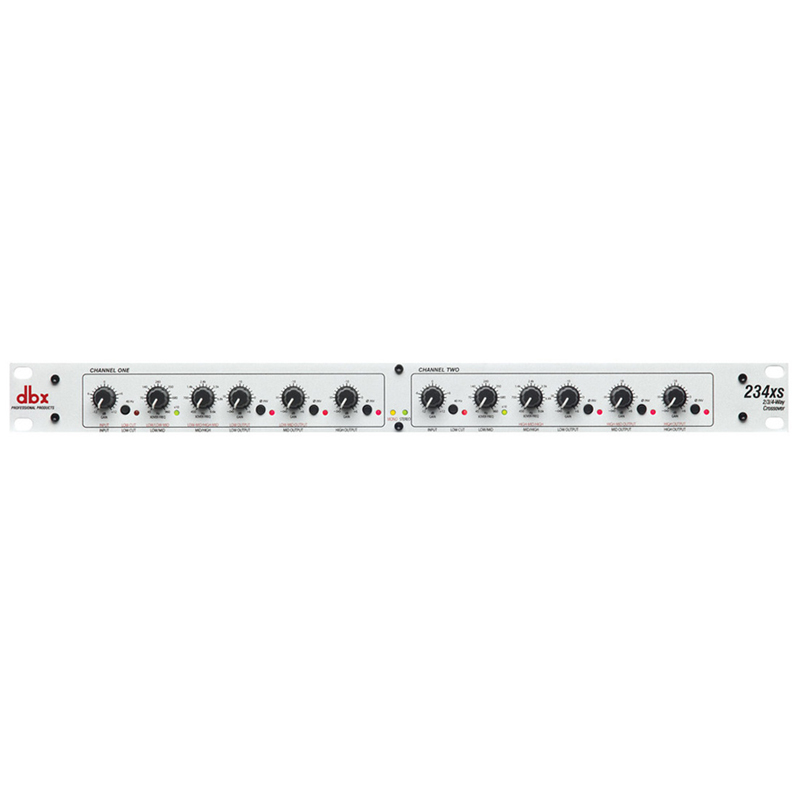 Crossovers DBX 234XS, 2 kênh, Jack Cannon