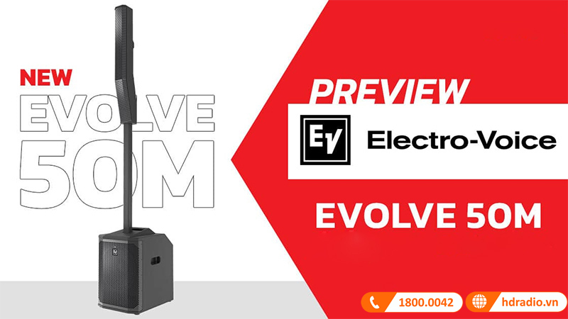 Dàn âm thanh sân khấu biểu diễn COLUMN ARRAY SK10-loa Electro-Voice Evolve 50M