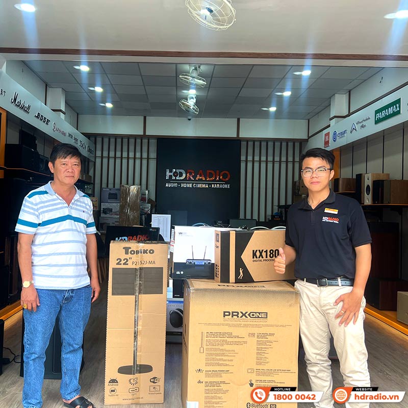 Dàn karaoke Column Array SK18 (JBL PRX One, KX180A, VM200, Tủ Rack ABS 4U)-2