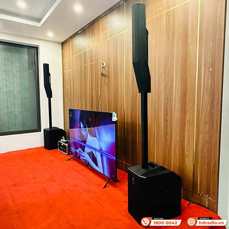 Dàn karaoke Column SK10 (Electro-Voice Evolve 50M, JKAudio K800, X9000 Pro, Tủ Rack ABS 4U)-3