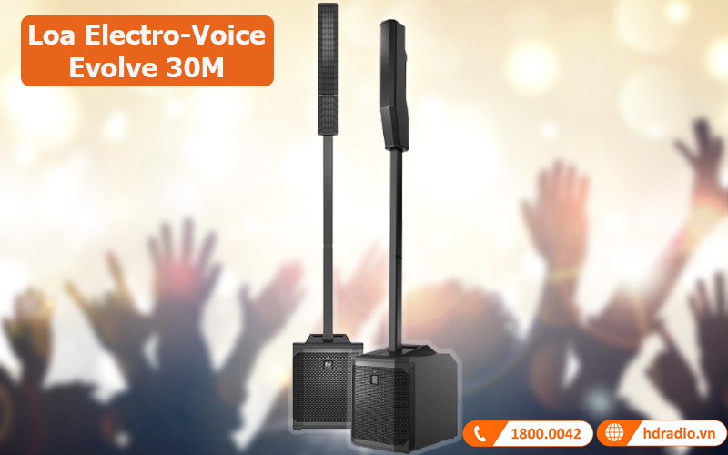 Dàn âm thanh sân khấu biểu diễn Column Array SK23-loa Electro-Voice Evolve 30M