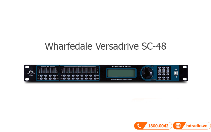 Dàn âm thanh sân khấu biểu diễn PUB-LOUNGE SK06-Wharfedale Pro VERSADRIVE SC-48