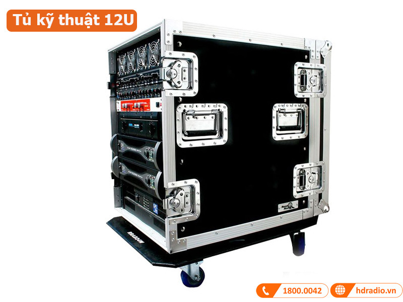 Dàn âm thanh sân khấu biểu diễn PUB-LOUNGE SK06-tủ kỹ thuật 12U