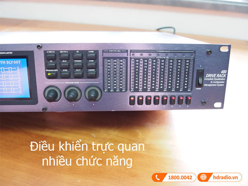 Dieu khien DriveRack DBX 480