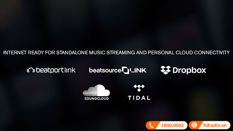 Phát nhạc trực tuyến đa dạng và các tệp lưu trữ đám mây