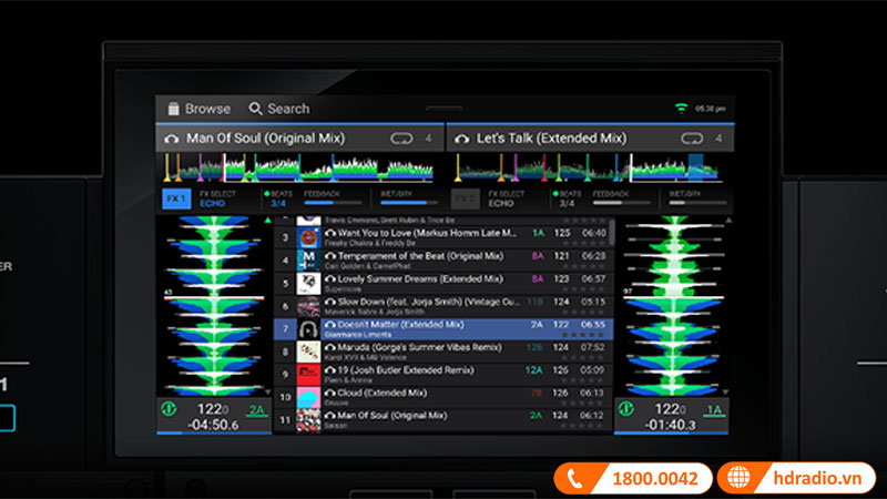 Màn hình đa điểm HD 7 inch