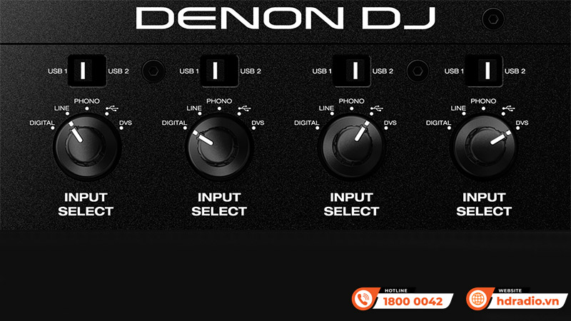 Bàn DJ Denon mixer x1850 prime