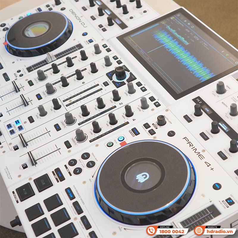 Bàn DJ Denon Prime 4+