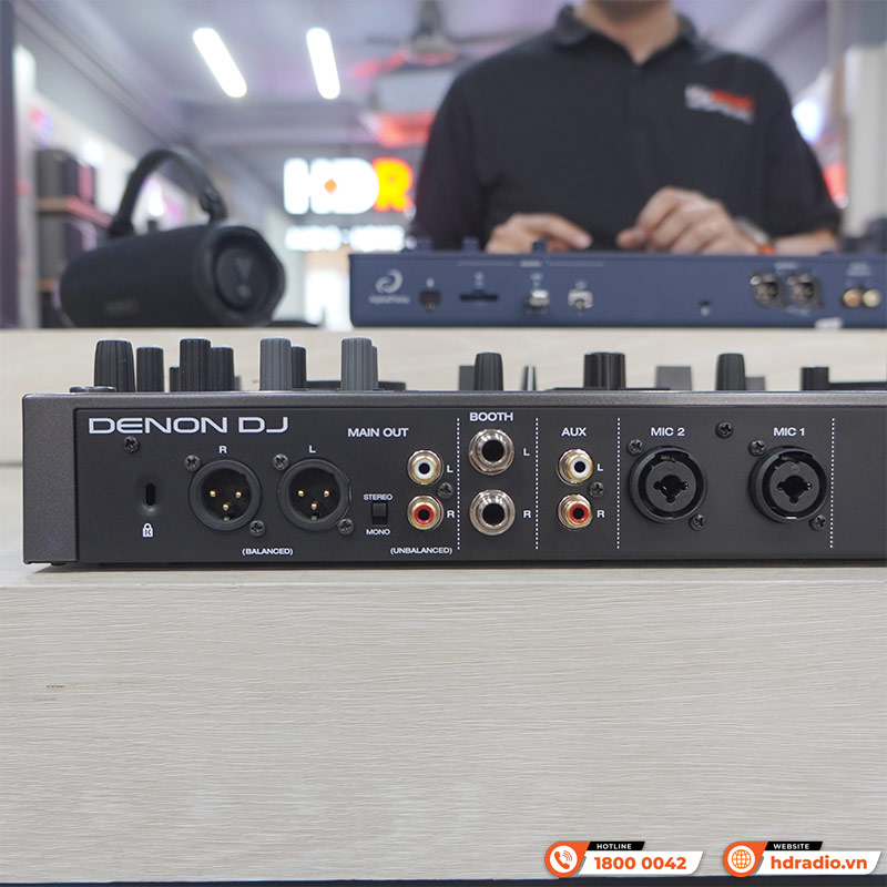 Bàn DJ Denon Prime Go+ (plus) pin 5h, USB độc lập, Engine DJ, Serato, Virtual DJ, Wifi, 3.68kg, Mới-10