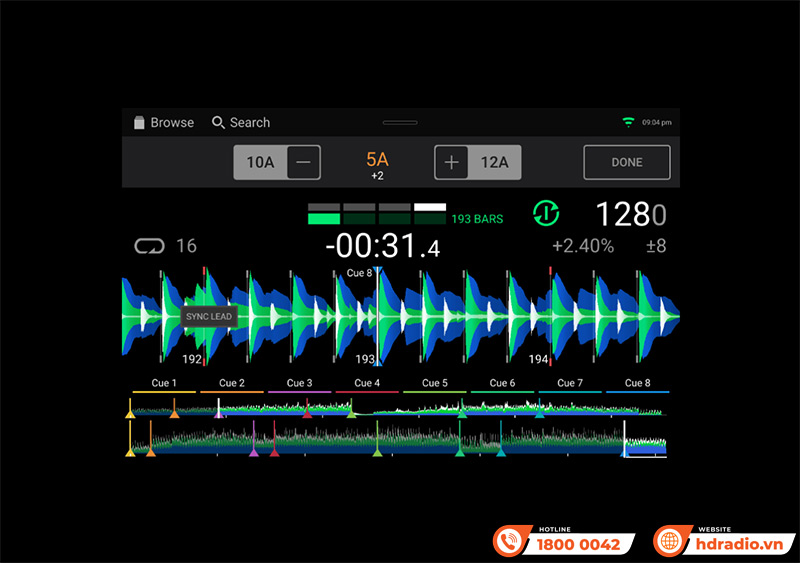Bàn DJ Denon sc6000 prime