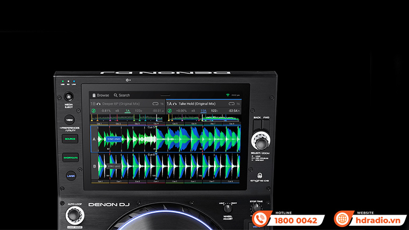 Bàn DJ Denon SC6000 Prime