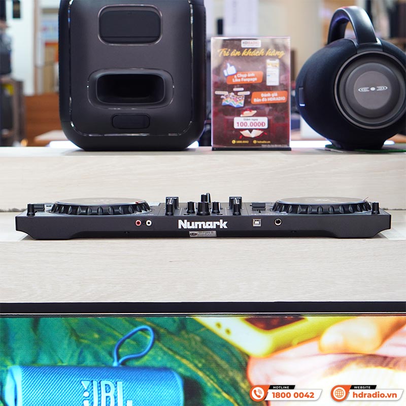 Bàn DJ Numark Mixtrack Pro FX, Kết nối máy tính, 2 kênh, Serato DJ, 2.4kg, Mới-6