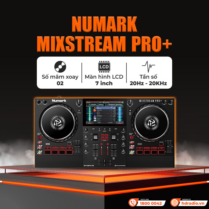 bàn DJ Numark Mixstream Pro +