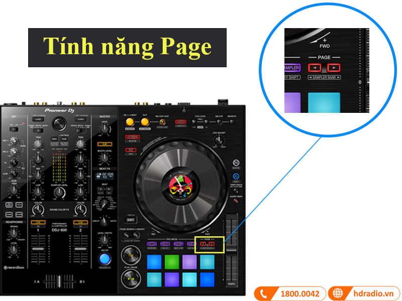 Bàn DJ Pioneer DDJ-800
