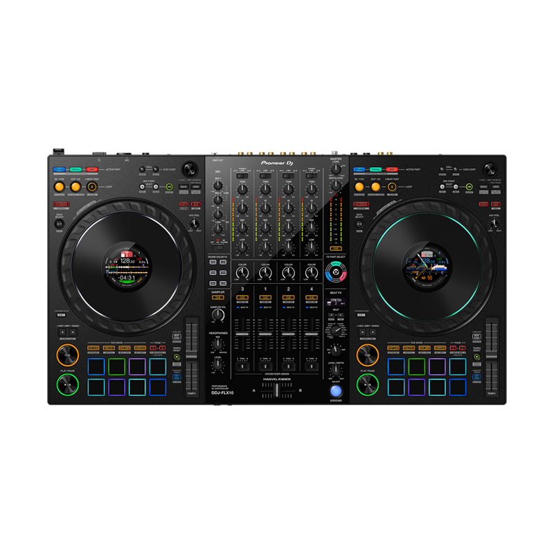 Bàn Dj Pioneer DDJ-FLX10 - Kết nối PC, Mac, Rekordbox, Serato, 6.7kg, Mới