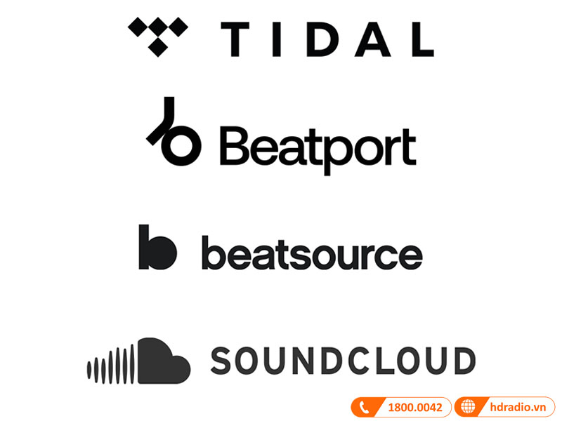 Tích hợp liền mạch với các dịch vụ phát nhạc trực tuyến