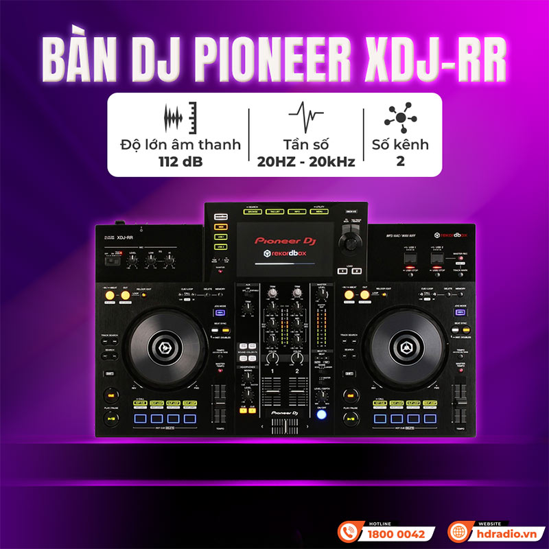 Tính năng Bàn DJ Pioneer XDJ-RR